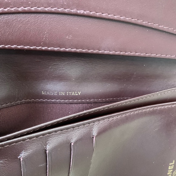 Chanel Yen Wallet Black Quilted Caviar Leather - Picture 6 of 10